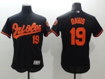 MLB Baltimore Orioles #19 Davis Orange Elite Jersey