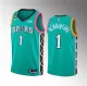 NBA San Antonio Spurs #1 Victor Wembanyama Teal 2022/23 City Edition Swingman Jersey