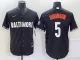 MLB Baltimore Orioles #5 Brooks Robinson Black 2023 City Connect Cool Base Stitched Jersey