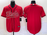 MLB Cincinnati Reds Blank Red Stitched Baseball Jersey