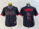 Yoth MLB Cincinnati Reds #8 Joe Morgan 2023 City Connect Cool Base Stitched Baseball Jersey