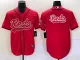 MLB Cincinnati Reds With Logo In Back Cool Base Stitched Baseball Jersey