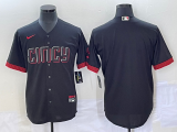 MLB Cincinnati Reds Blank 2023 City Connect Cool Base Stitched Baseball Jersey