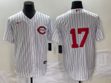 MLB Cincinnati Reds #17 Stuart Fairchild White Field Of Dreams Stitched Baseball Jersey