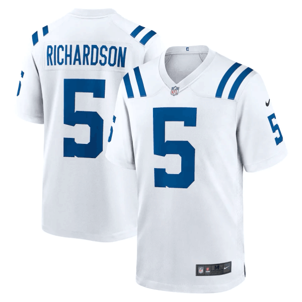 Men's Indianapolis Colts #5 Anthony Richardson White Vapor Untouchable Limited Jersey