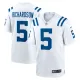 Men's Indianapolis Colts #5 Anthony Richardson White Vapor Untouchable Limited Jersey