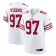 Men's San Francisco 49ers #97 Bryant Young New White Vapor Untouchable Limited Jersey