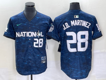 MLB National League #28 J.D. Martinez 2023 MLB All-Star Nike Jersey