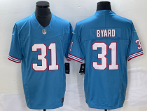 Men's Tennessee Titans #31 Kevin Byard Light Blue 2023 F.U.S.E. Vapor Limited Jersey