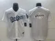 MLB Los Angeles Dodgers Big Logo On Back Nike Game Jersey