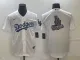 MLB Los Angeles Dodgers Big Logo In Back Weekend Stitched Jersey