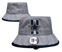 Dallas Cowboys NFL Grey Fisherman's Hat
