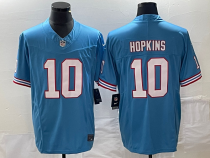 Men's Tennessee Titans #10 Hopkins Light Blue 2023 F.U.S.E. Vapor Limited Jersey