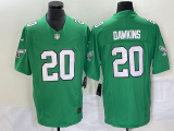 Men's Nike Philadelphia Eagles #20 Dawkins Green 2023 F.U.S.E. Vapor Limited Jersey