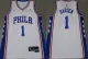 NBA Philadelphia 76ers #1 Harden White Nike Jersey