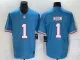 Men's Tennessee Titans #1 Moon Light Blue 2023 F.U.S.E. Vapor Limited Jersey