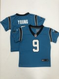 Carolina Panthers #9 Bryce Young Blue Vapor Untouchable Limited Toddlers Jersey