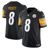 Men's Pittsburgh Steelers #8 Kenny Pickett Black 2023 F.U.S.E. Color Rush Limited Jersey