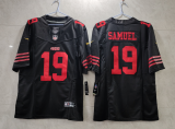 Men's San Francisco 49ers #19 Deebo Samuel Black 2023 F.U.S.E. Vapor Untouchable Limited Jersey