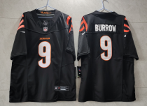 Men's Cincinnati Bengals #9 Joe Burrow Black 2023 F.U.S.E. Vapor Untouchable Limited Jersey