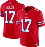 Men's Buffalo Bills #17 Josh Allen Red 2023 F.U.S.E. Vapor Untouchable Limited Jersey