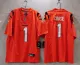 Men's Cincinnati Bengals #1 Ja'Marr Chase Orange 2023 F.U.S.E. Vapor Untouchable Limited Jersey