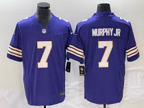 Men's Minnesota Vikings #7 Murphy Jr Purple 2023 F.U.S.E. Vapor Untouchable Limited Jersey