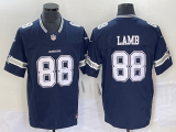 Men's Dallas Cowboys #88 CeeDee Lamb Navy 2023 F.U.S.E. Vapor Limited Jersey