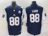 Men's Dallas Cowboys #88 CeeDee Lamb Navy 2023 F.U.S.E. With 1960 Patch Vapor Limited Jersey