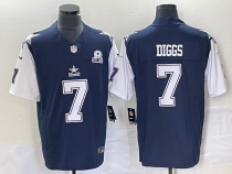 Men's Dallas Cowboys #7 Trevon Diggs Navy 2023 F.U.S.E. With 1960 Patch Vapor Limited Jersey