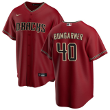 MLB Arizona Diamondbacks #40 Madison Bumgarner Red Cool Base Stitched Jersey