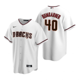 MLB Arizona Diamondbacks #40 Madison Bumgarner White Cool Base Stitched Jersey