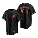 MLB Arizona Diamondbacks #40 Madison Bumgarner Black Cool Base Stitched Jersey