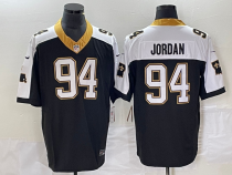 Men's New Orleans Saints #94 Cameron Jordan Black 2023 F.U.S.E. 1987 Legacy Vapor Limited Jersey