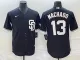 Men's San Diego Padres #13 Manny Machado Black Cool Base Stitched Baseball Jersey