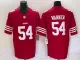 Men's San Francisco 49ers #54 Warner Red 2023 F.U.S.E. Vapor Untouchable Limited Jersey