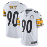 Youth New Nike Pittsburgh Steelers #90 Watt White Vapor Untouchable Limited Jersey