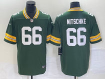 Men's Green Bay Packers #66 Ray Nitschke Green Vapor Untouchable Limited Jersey