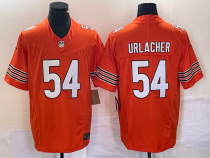 Men's Chicago Bears #54 Urlacher Orange 2023 F.U.S.E. Vapor Untouchable Limited Jersey