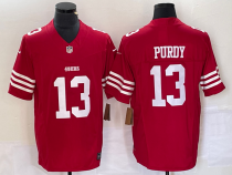 Men's San Francisco 49ers #13 Brock Purdy Red 2023 F.U.S.E. Vapor Untouchable Limited Jersey