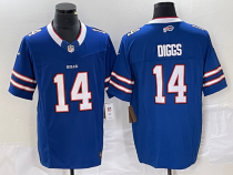 Men's Buffalo Bills #14 Stefon Diggs Blue 2023 F.U.S.E. Vapor Untouchable Limited Stitched Jersey