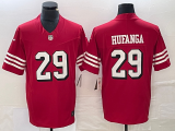 Men's San Francisco 49ers #29 Talanoa Hufanga Red 2023 F.U.S.E. Color Rush Limited Jersey