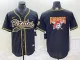 Men's Pittsburgh Pirates Blank Black Cool Base Stitched Baseball Jersey