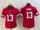 Women San Francisco 49ers #13 Brock Purdy Red 2023 F.U.S.E. Vapor Untouchable Limited Jersey