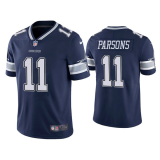 Youth Dallas Cowboys #11 Micah Parsons Navy Vapor Untouchable Limited Jersey