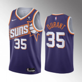 NBA  Phoenix Suns #35 Kevin Durant Purple Icon Edition Stitched Basketball Jersey