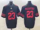 Men's San Francisco 49ers #23 Christian McCaffrey Black 2023 F.U.S.E. Vapor Untouchable Limited Jersey