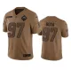 Men's Los Angeles Chargers #97 Joey Bosa 2023 Brown Salute To Service Limited Jersey