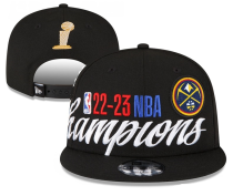 NBA Denver Nuggets Black 2023 Finals Champions Snapback