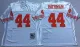 NFL San Francisco 49ers #44 tom rathman White  Throwback Jersey